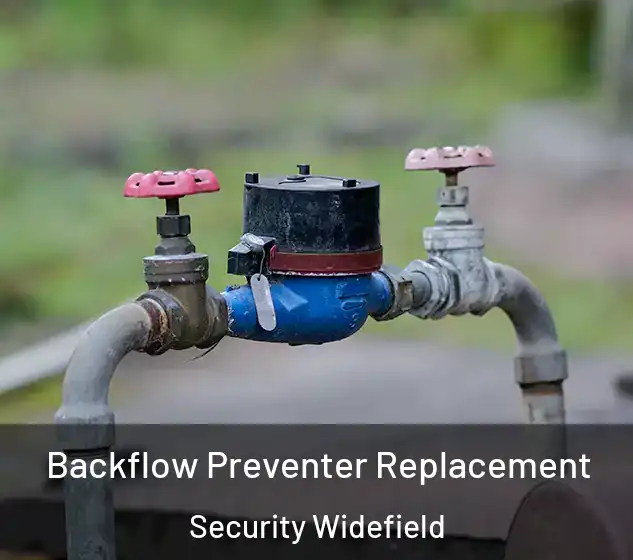  Backflow Preventer Replacement Security Widefield