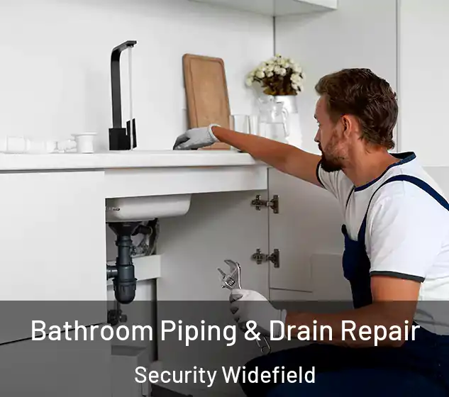  Bathroom Piping & Drain Repair Security Widefield