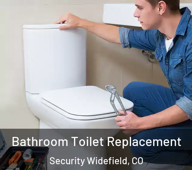  Bathroom Toilet Replacement Security Widefield, CO