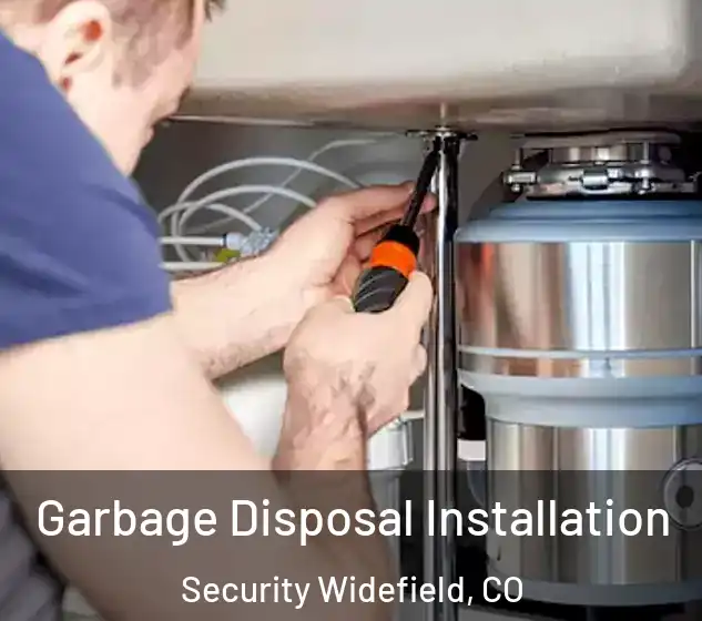  Garbage Disposal Installation Security Widefield, CO