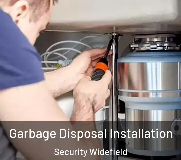  Garbage Disposal Installation Security Widefield