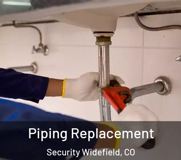  Piping Replacement Security Widefield, CO