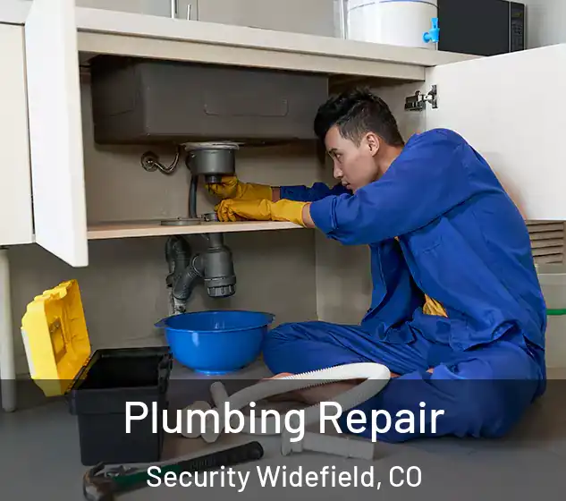  Plumbing Repair Security Widefield, CO
