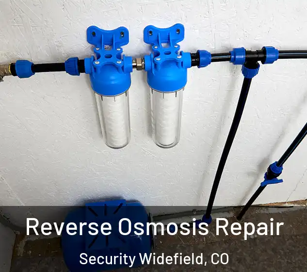  Reverse Osmosis Repair Security Widefield, CO