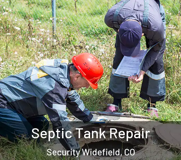  Septic Tank Repair Security Widefield, CO