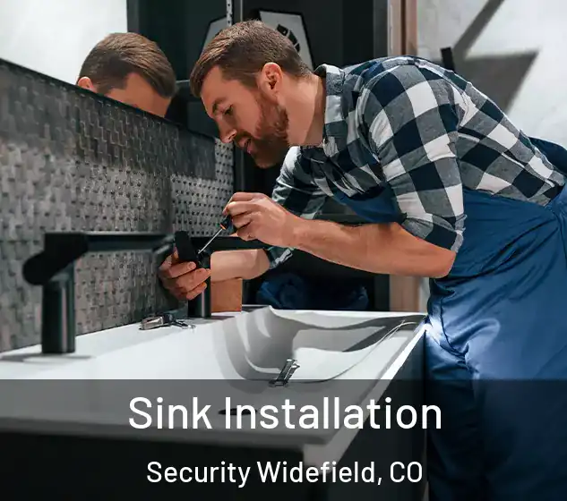  Sink Installation Security Widefield, CO