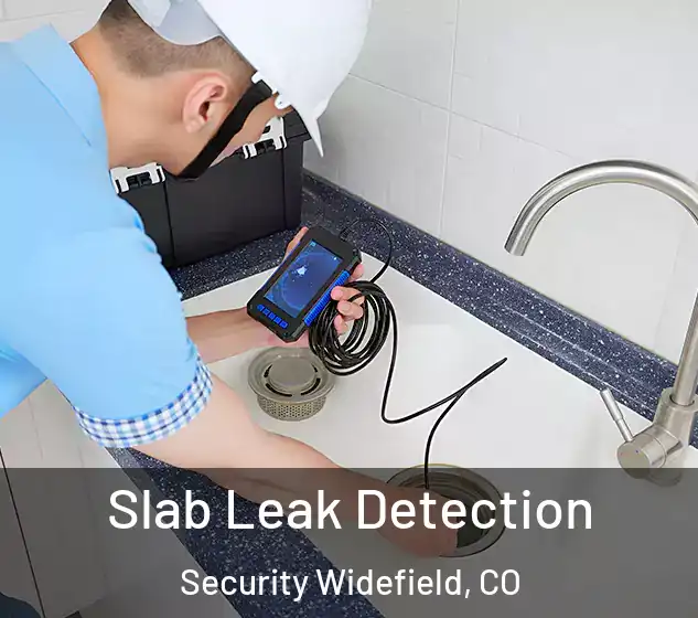  Slab Leak Detection Security Widefield, CO