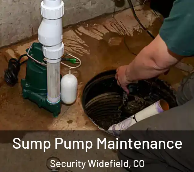  Sump Pump Maintenance Security Widefield, CO