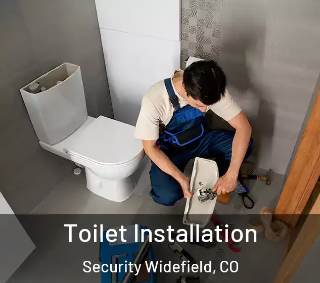  Toilet Installation Security Widefield, CO