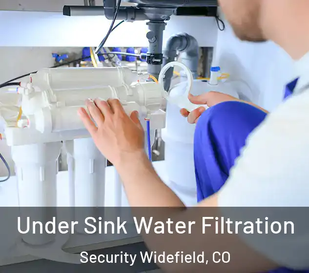 Under Sink Water Filtration Security Widefield, CO