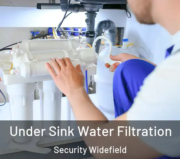  Under Sink Water Filtration Security Widefield