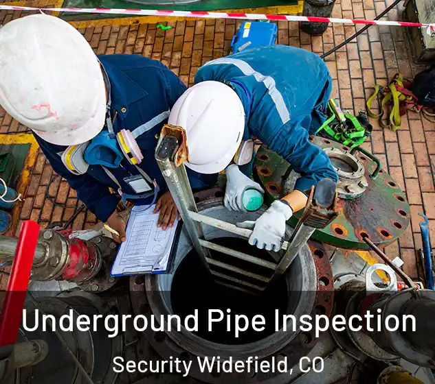 Underground Pipe Inspection Security Widefield, CO
