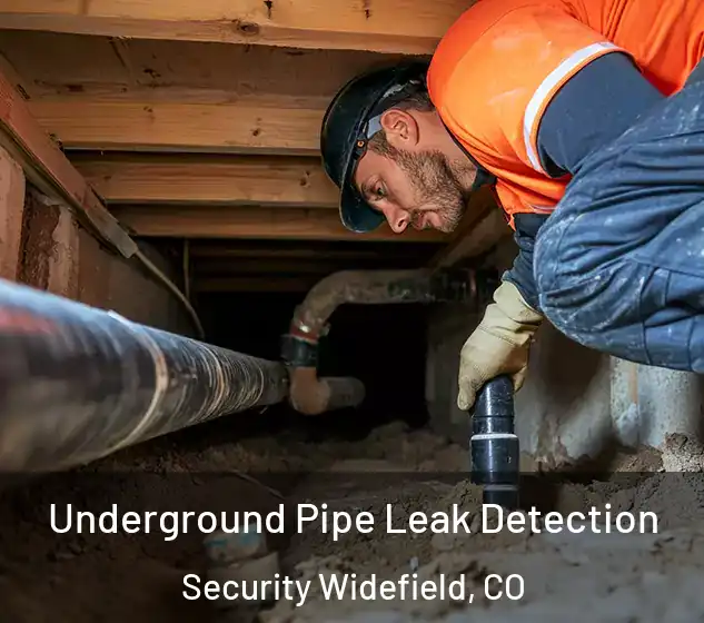  Underground Pipe Leak Detection Security Widefield, CO