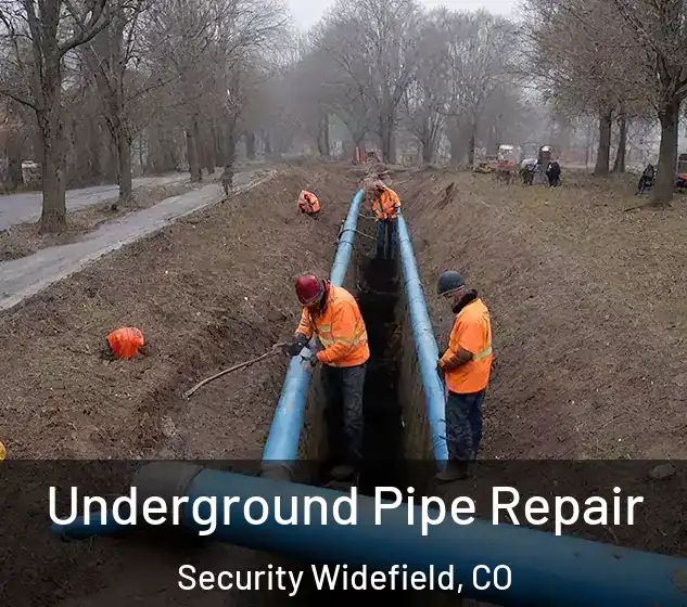  Underground Pipe Repair Security Widefield, CO