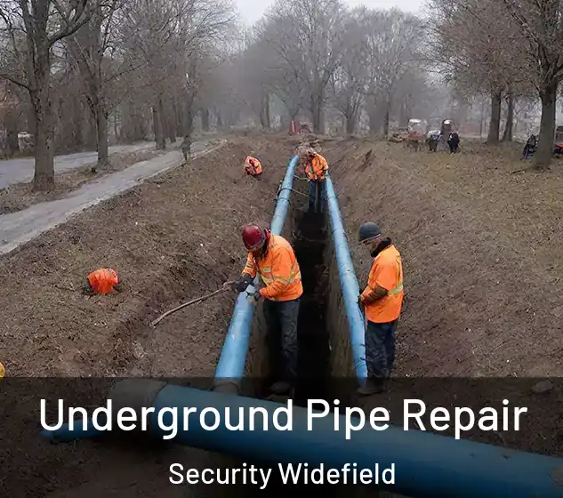  Underground Pipe Repair Security Widefield