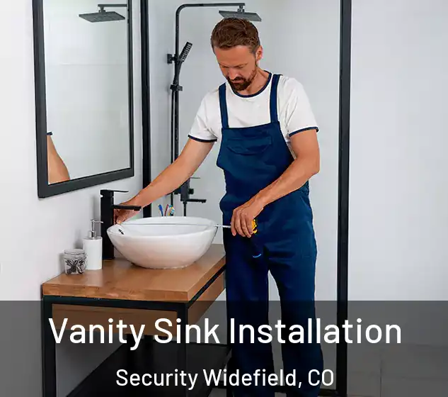  Vanity Sink Installation Security Widefield, CO