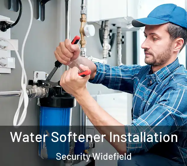  Water Softener Installation Security Widefield