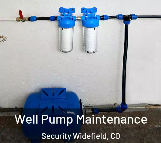 Well Pump Maintenance Security Widefield, CO