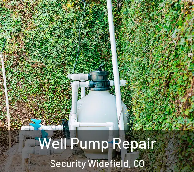  Well Pump Repair Security Widefield, CO