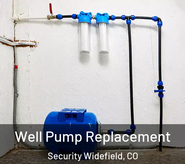  Well Pump Replacement Security Widefield, CO