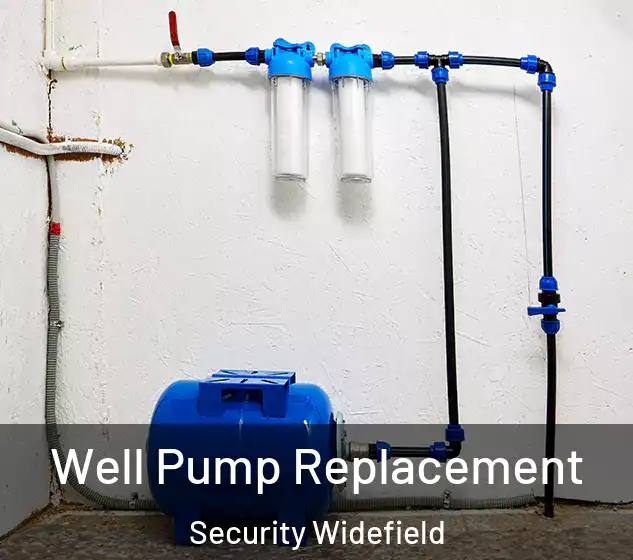  Well Pump Replacement Security Widefield